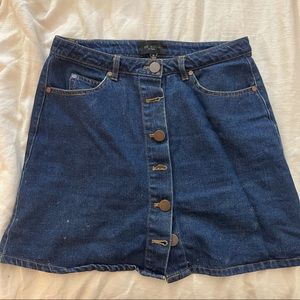 Denim skirt